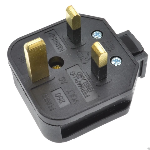 What is the importance of a three pin plug?